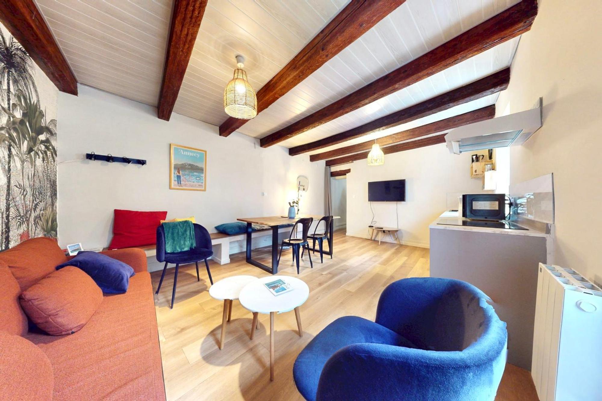 Le Paquier 7 - 2 Pieces Au Coeur De La Vieille Ville 150M Du Lac アヌシー エクステリア 写真